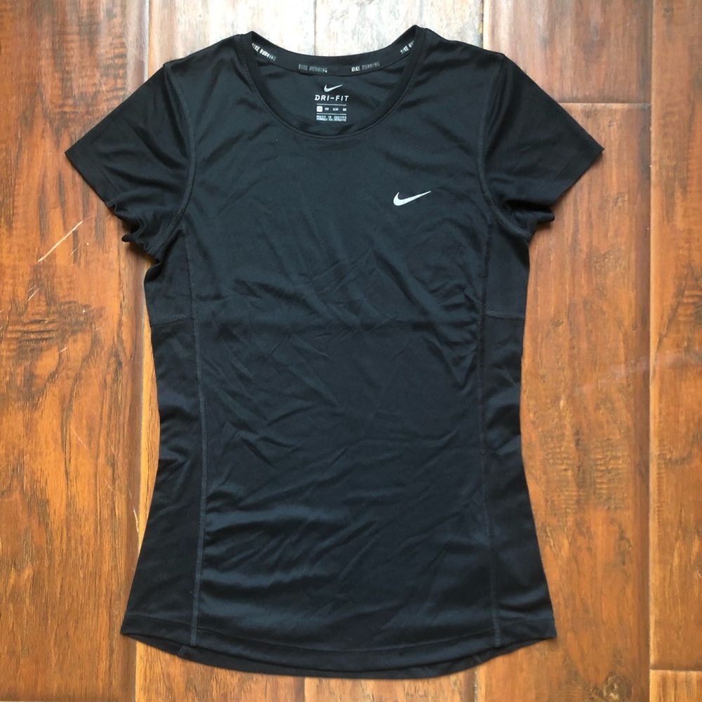 Nike Dri-Fit Running Top Stretchy Shirt